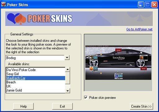 bodog-Poker-choose-skins