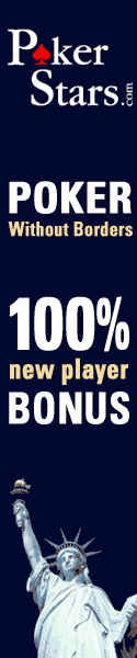 PokerStars 100% sign up bonus