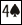 4s Spade Card