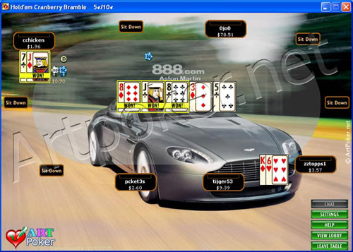 888 Poker Skin