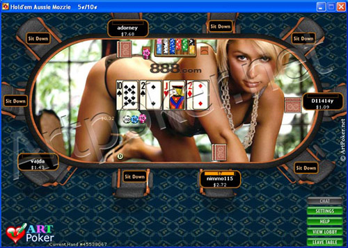 888 Poker Skins