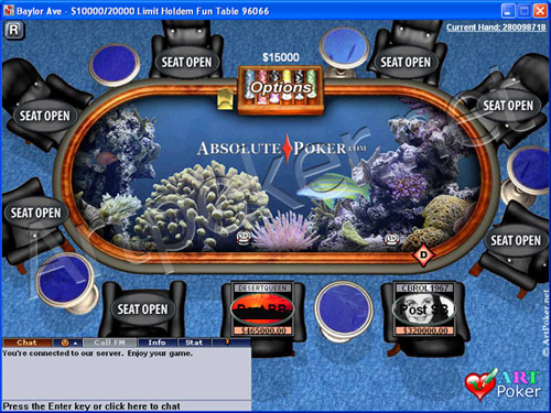 Absolute Poker Themes