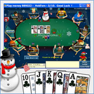 Christmas Poker Skin