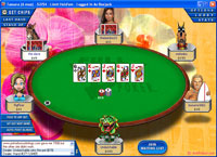 Full Tilt Poker Theme -  Flowers Skin