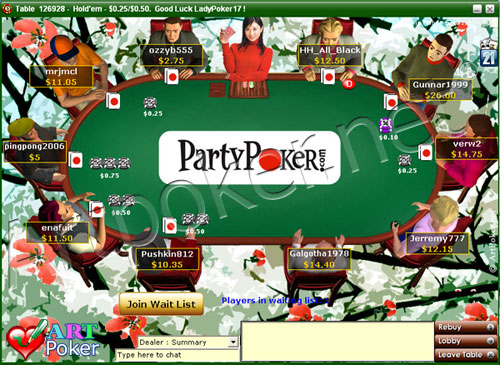 Online Casino Party Poker