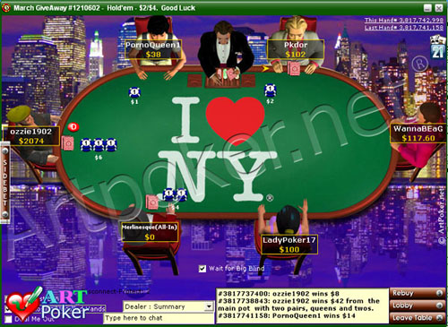 Party Poker Skins New York