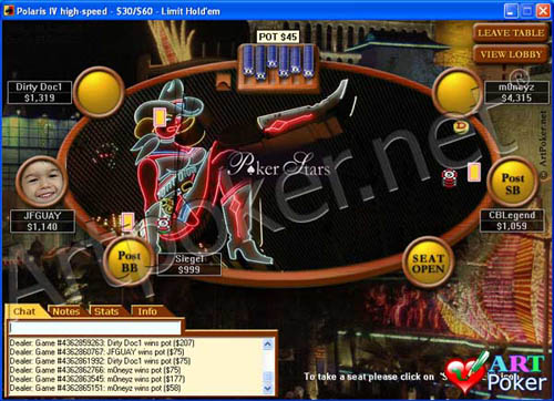 oker Stars - Las Vegas Theme