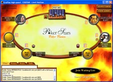 PokerStars Flames Theme