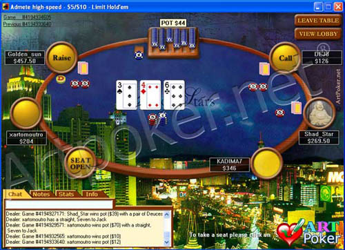 PokerStars - Las Vegas Background  