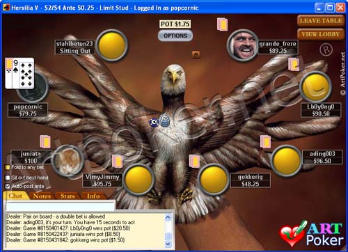 Poker Stars.com Theme - Poker Eagle
