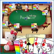 Party Poker - Hello Kitty Cards 