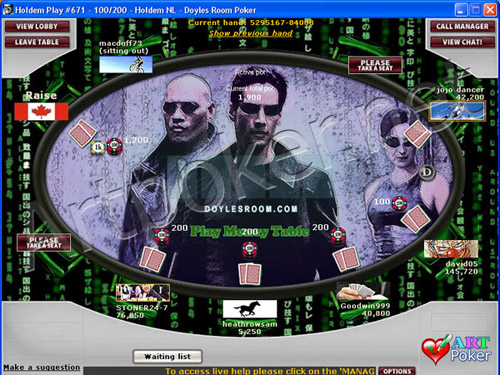 Doyle`s Poker Room Skin