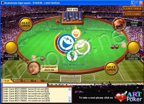 PokerStars Theme - football 