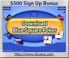 Blue Square Poker