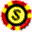 Party Poker Emoticon Chip